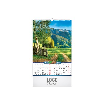 Zidni kalendar | Priroda I