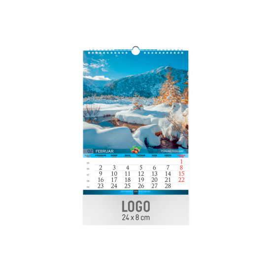 Zidni kalendar | Priroda II