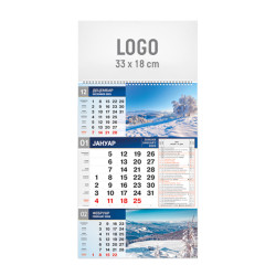 Zidni kalendar | Poslovni priroda